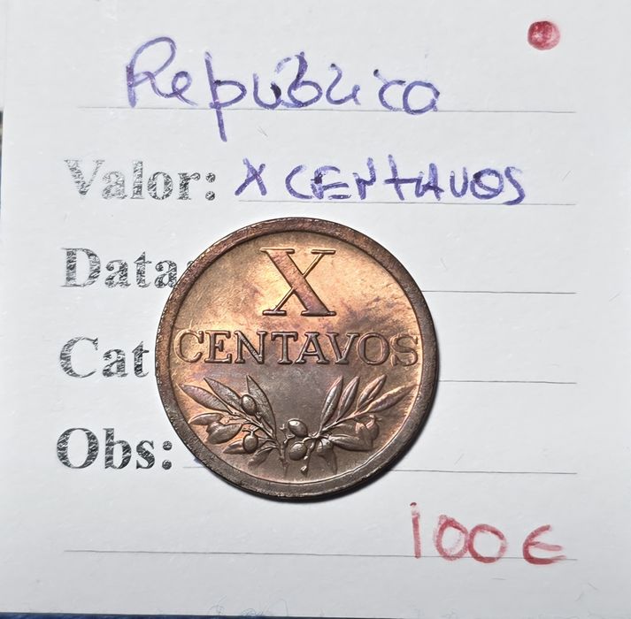 X centavos 1952 soberba