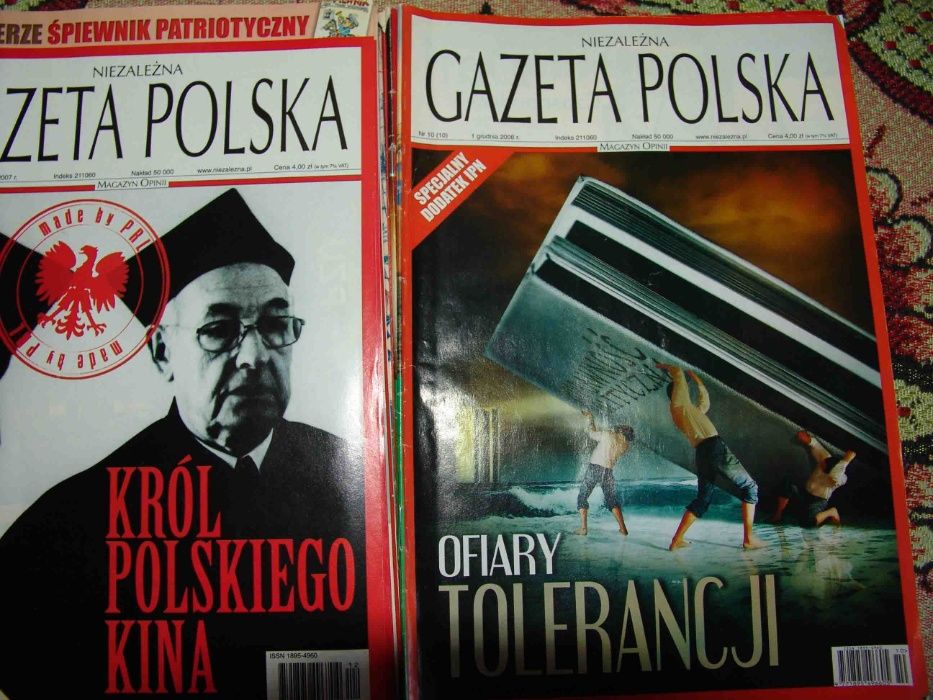 Gazeta Polska Niezależna 38 egz. + 1 miesięcznik prasa