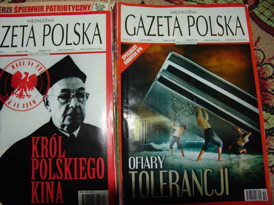 Gazeta Polska Niezależna 29 egz. miesięcznik prasa