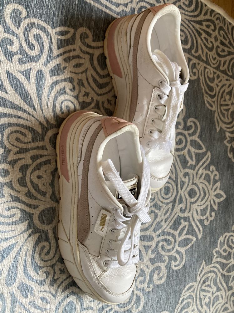 Buty, sneakersy na platformie - Puma mayze, rozm. 38,5