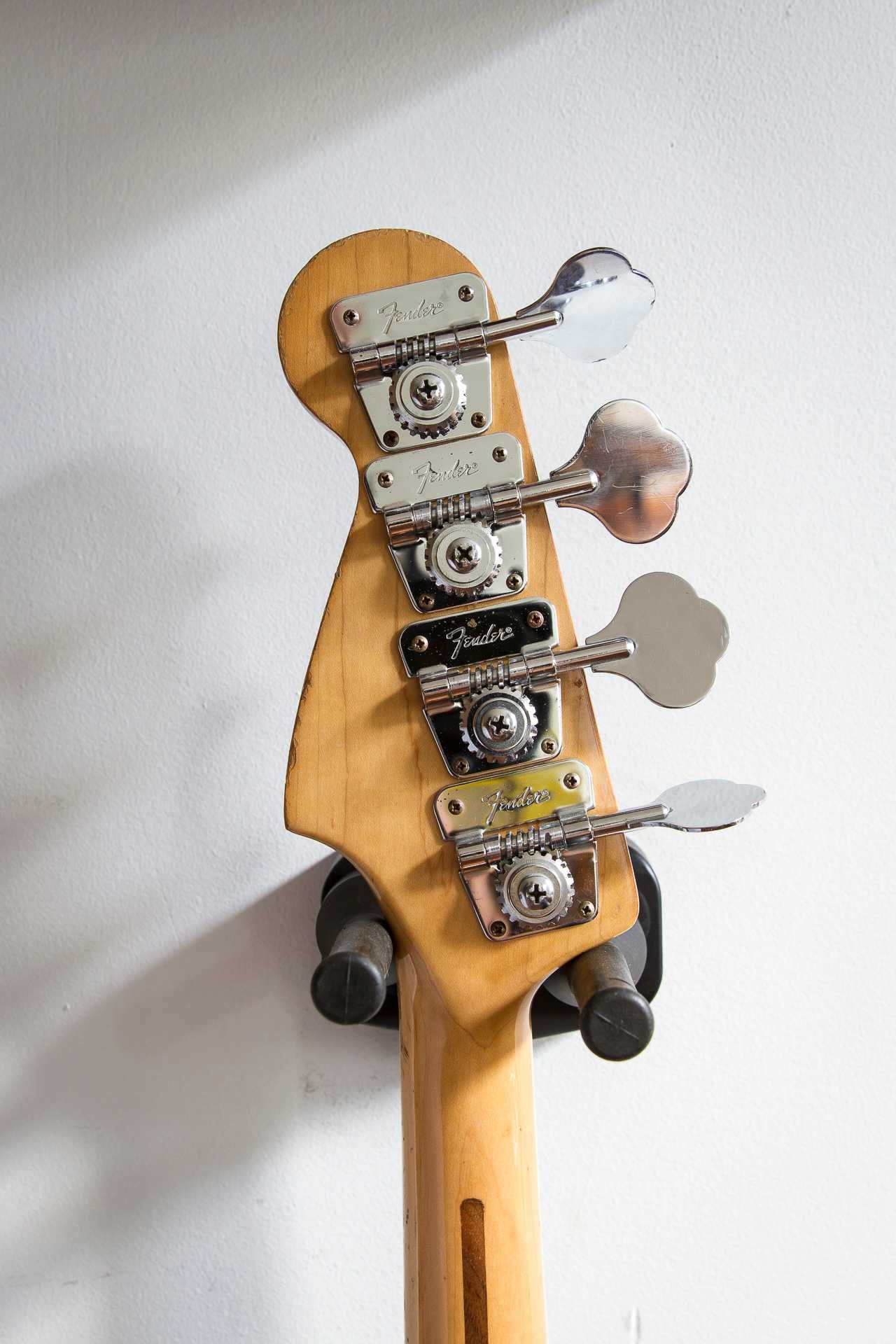 1976 Fender Jazz Bass sunburst CBS bloki