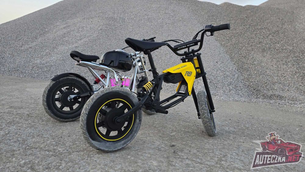 Duży motor na akumulator dla dzieci HYPER GOGO S9 8+ elektryczny