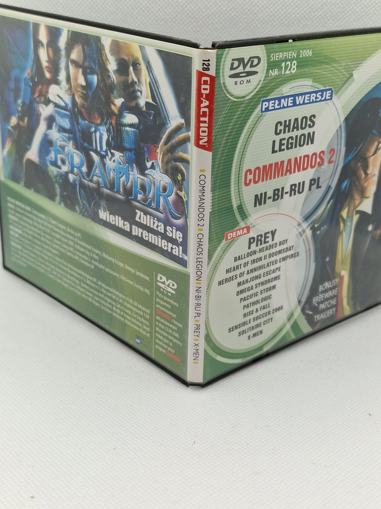 Commander 2: men of courage, chaos legion, ni-bi-ru / 3 gry Cd-Action