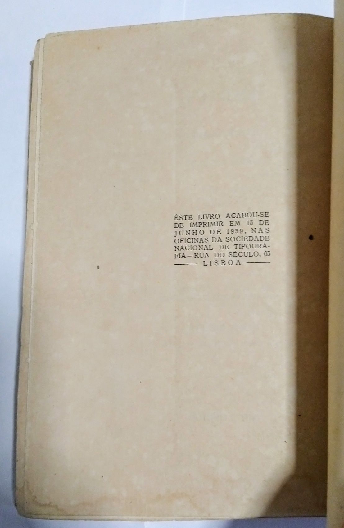 Livro, O Clarão do Império, Leopoldo Nunes, 1939.