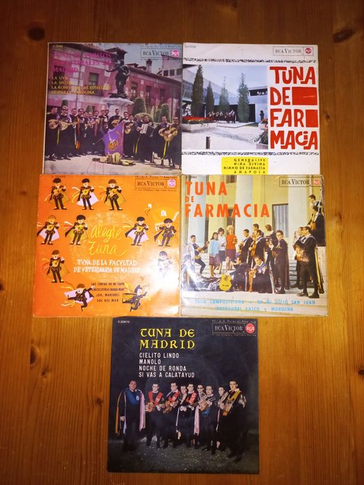 Discos vinil anos 60 música portuguesa e espanhola