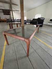 Duży palisandrowy stolik kawowy marki Hohnert Design lata60/70 vintage