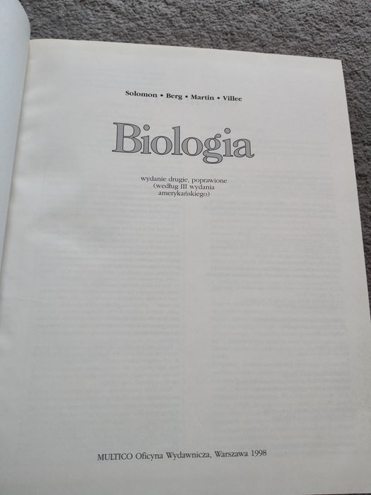 Biologia - Solomon, Berg, Martin, Villee