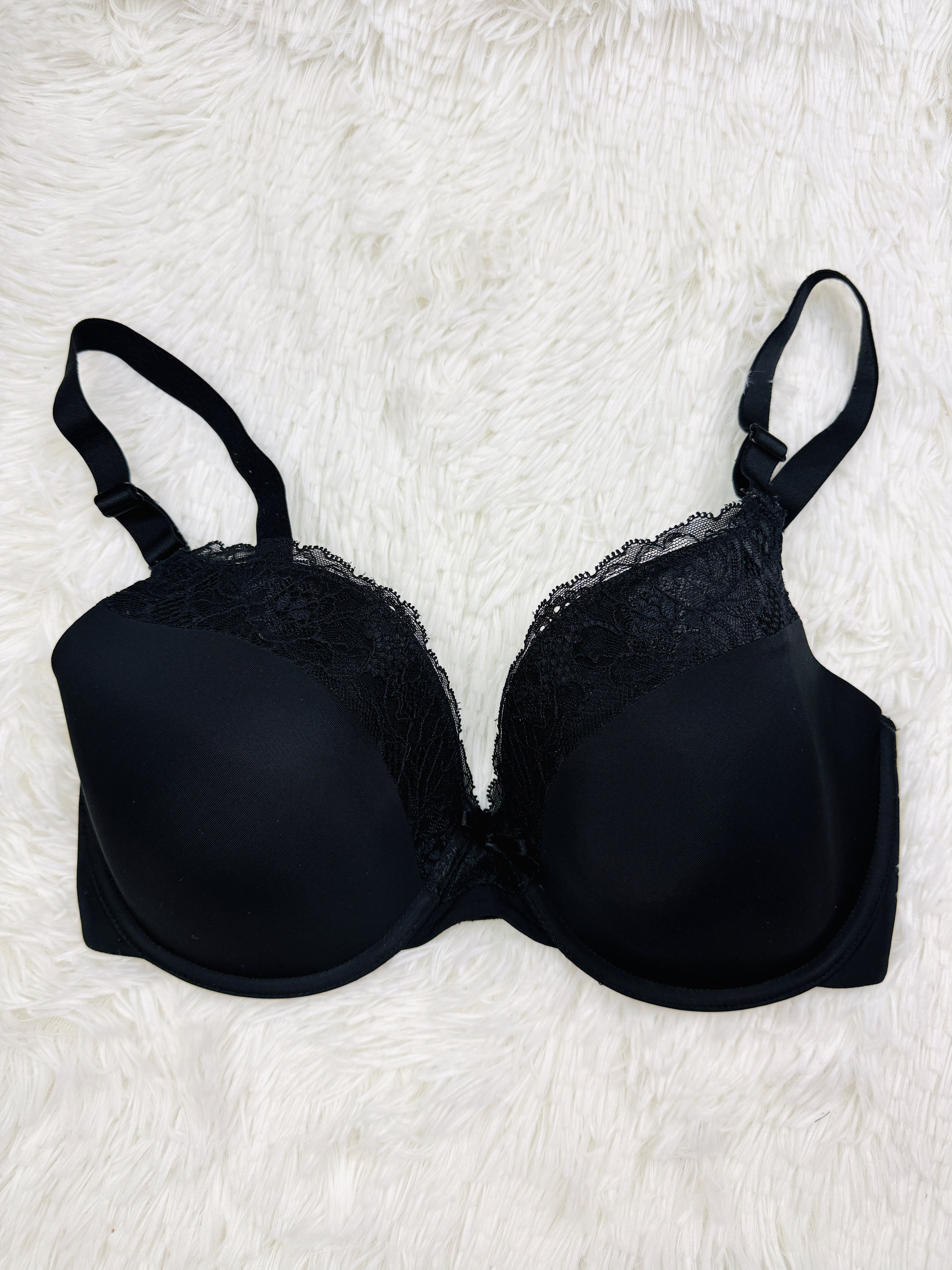 Biustonosz usztywniany 65F czarny Debenhams