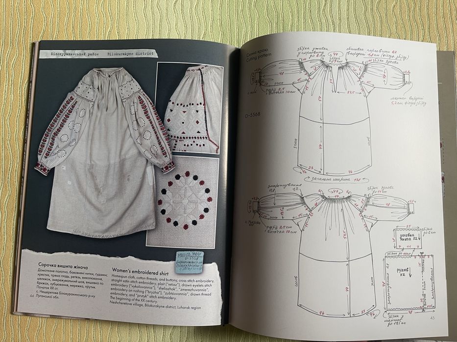 Книга Вишиті сорочки Луганщини.