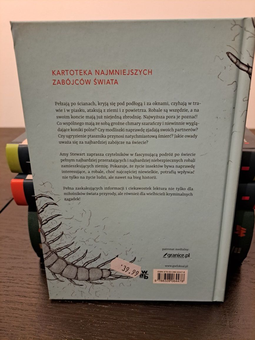 Książka Zbrodnie robali 1