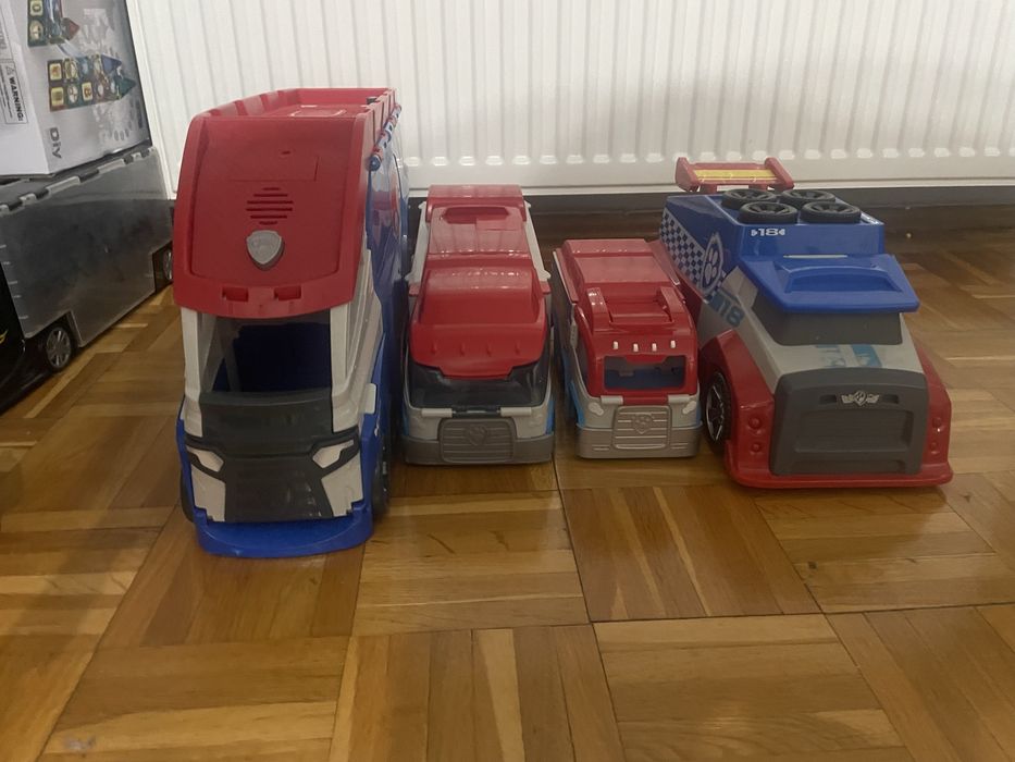 Zabawki Psi Patrol, Hot Wheels