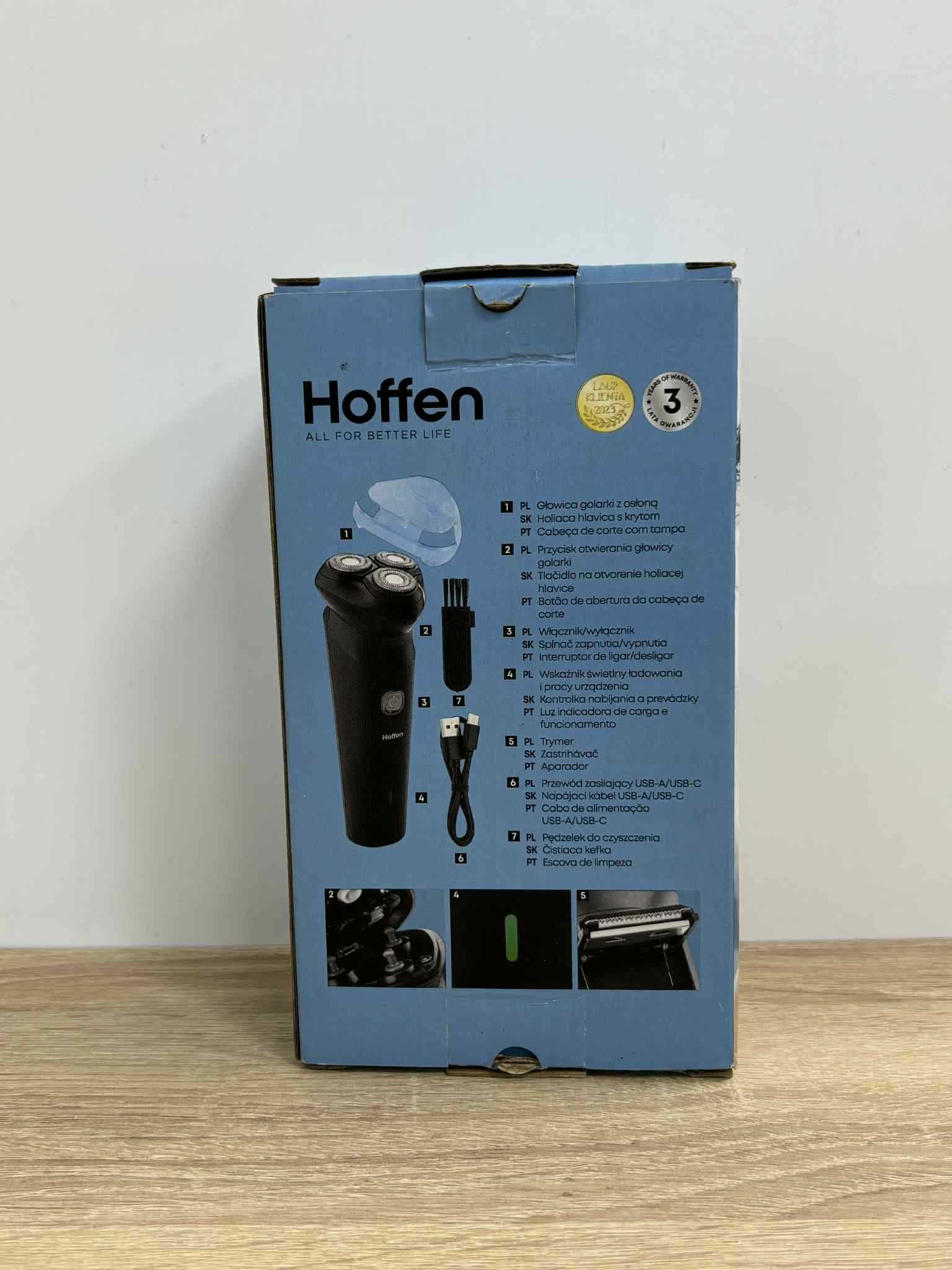 Golarka Hoffen MS-5312 PL. NIEUŻYWANA!