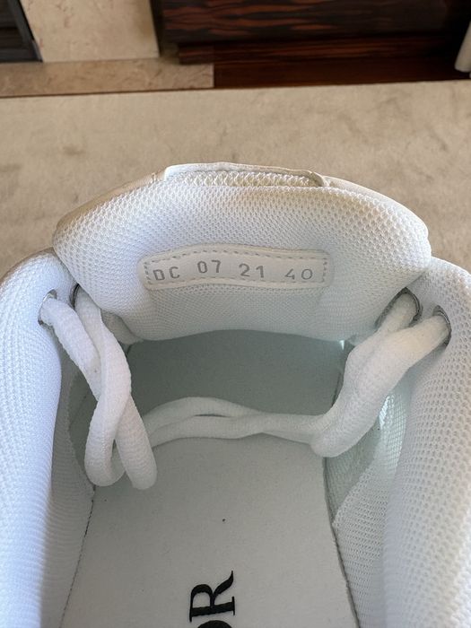 Sapatilhas dior b30 brancas