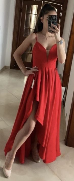 Sukienka czerwona LOU