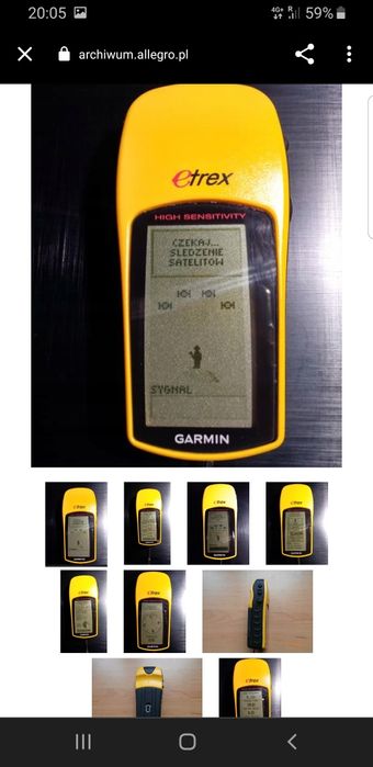 Garmin Etrex GPS Nawigator