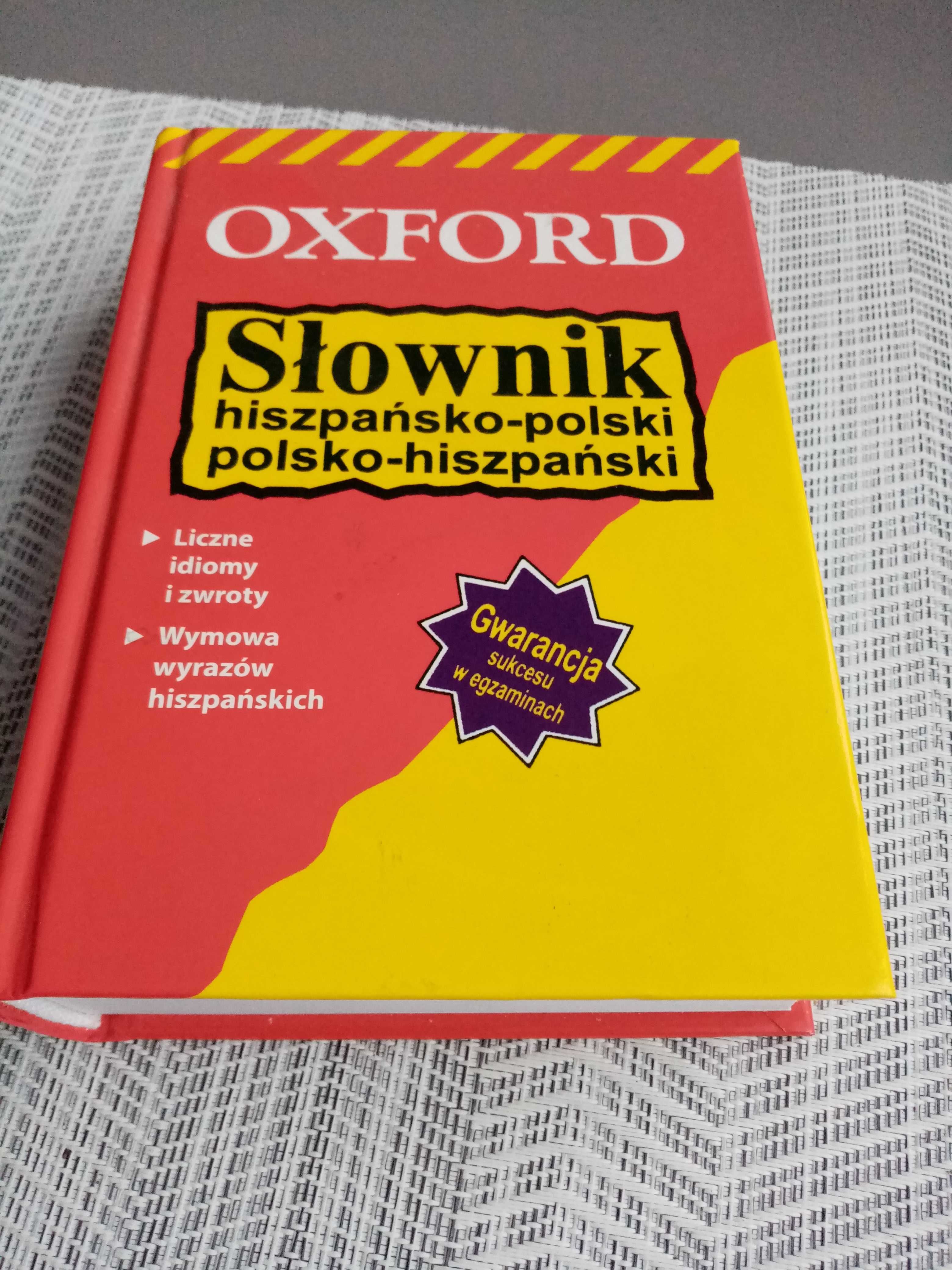 Slownik hiszpańsko- polski oxford