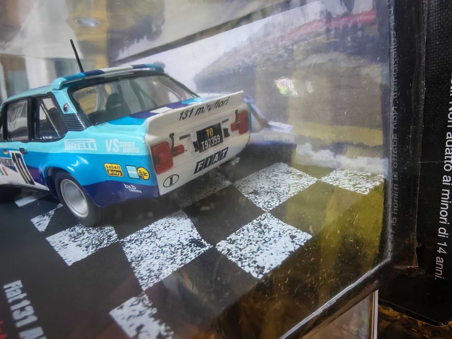 Fiat 131 Abarth - Rally Monte Carlo 1980 - escala 1:43