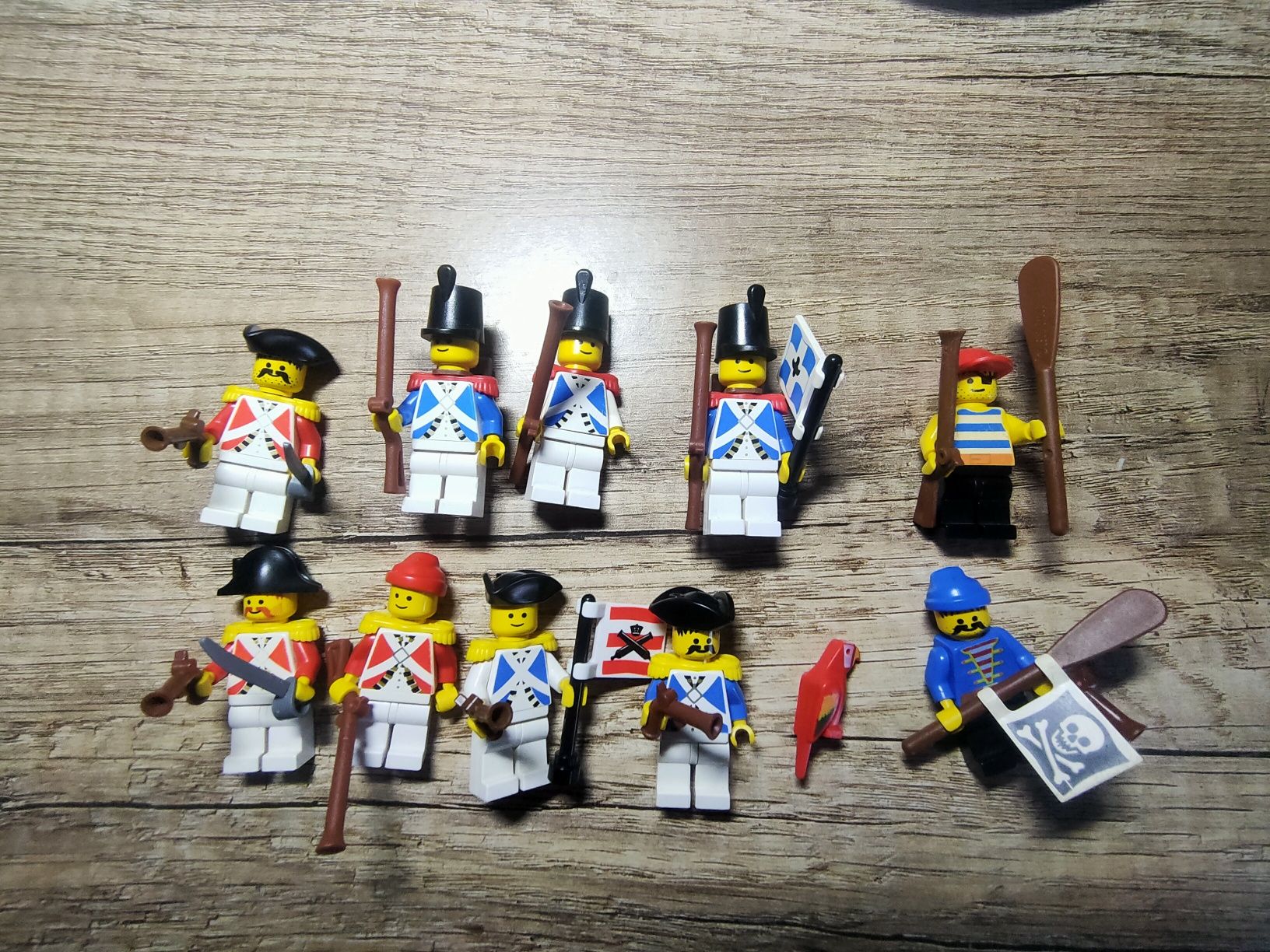 Lego pirates piraci imperial soldiers żołnierze piraci figurki