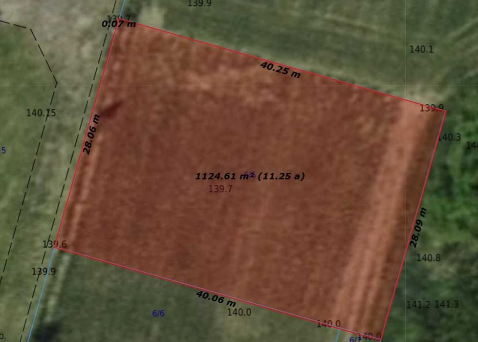 Działka budowlana 1.120 m2 - Piaskowice