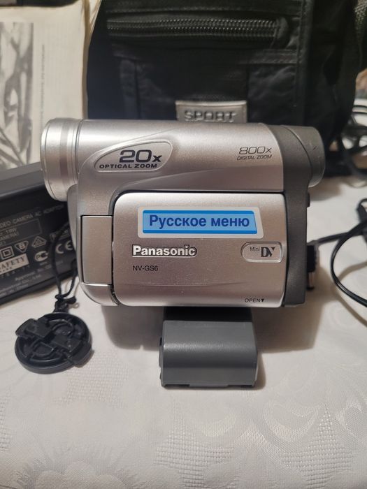 Цифровая видеокамера Panasonic NV-GS6 відеокамера панасоник панасоник