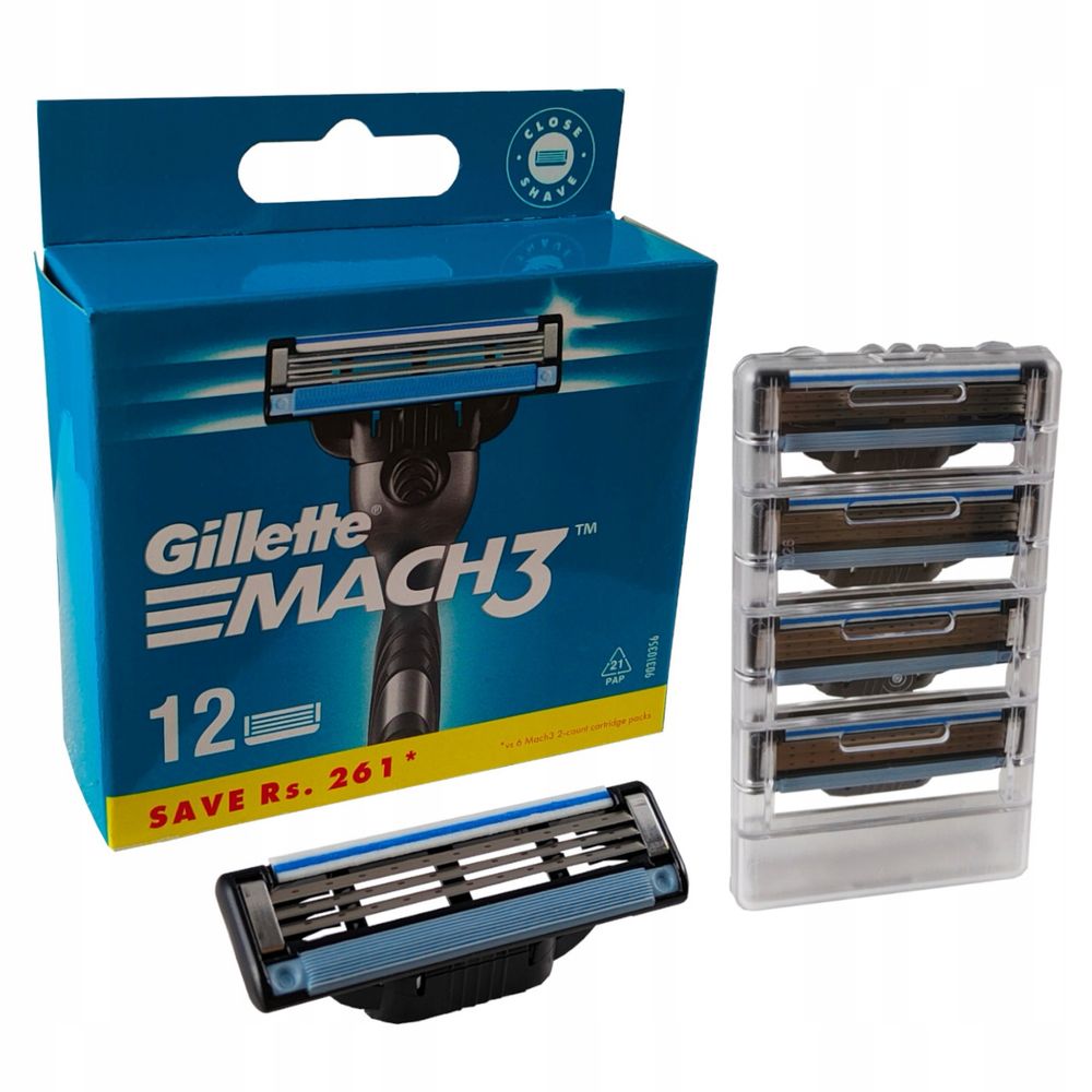 Змінні картриджі Gillette Mach 3, Оригінал!