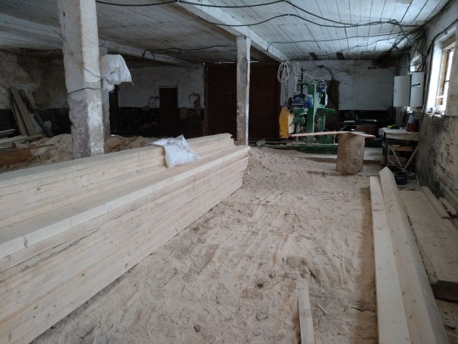 Пилорама діюча з приміщенням та системою відеонагляду інтернет