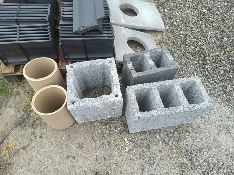 Solbet 24x24x59, komin systemowy Rauch  200mm, łata do betonu