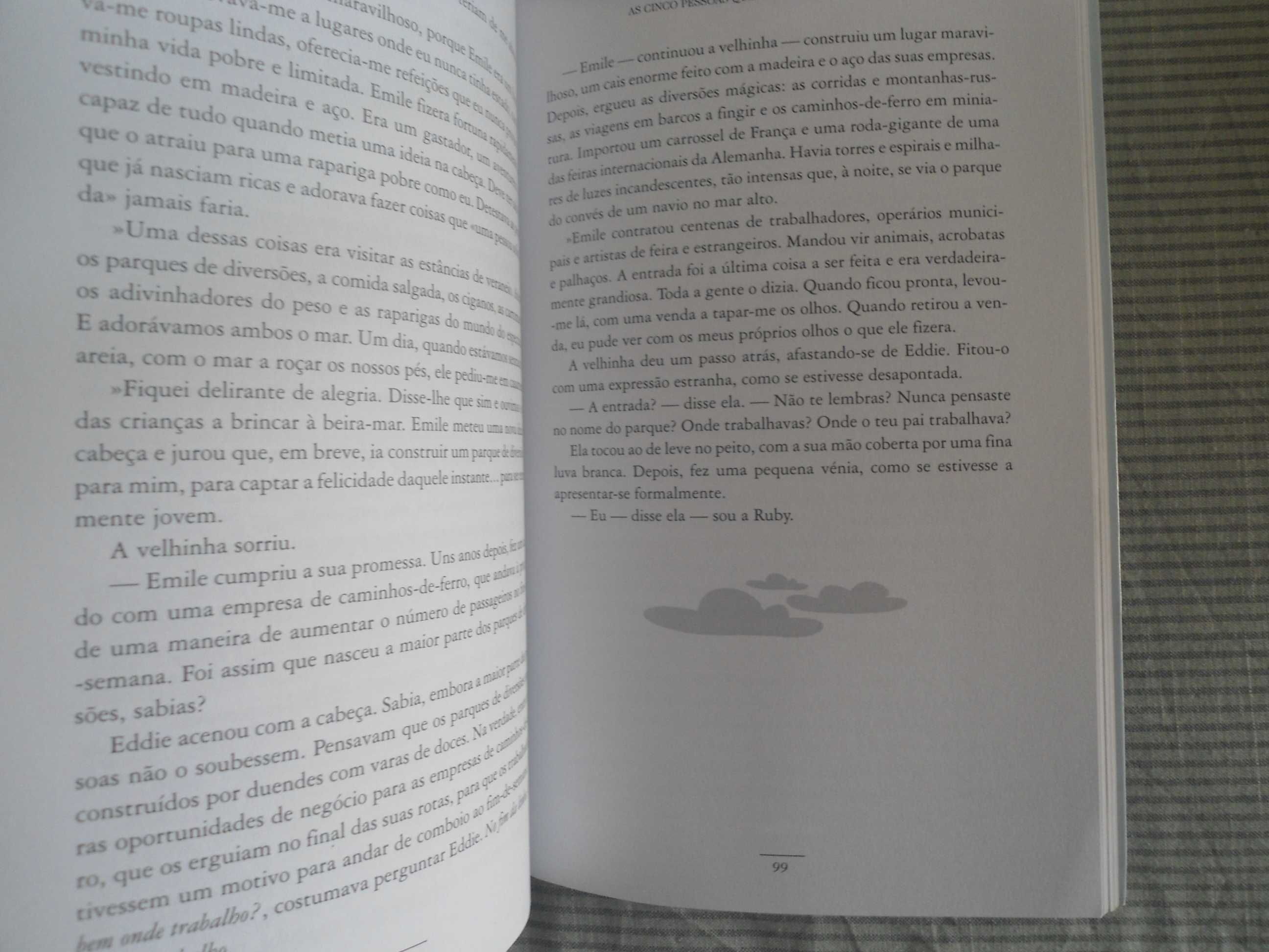 As Cinco pessoas que encontramos no Céu por Mitch Albom