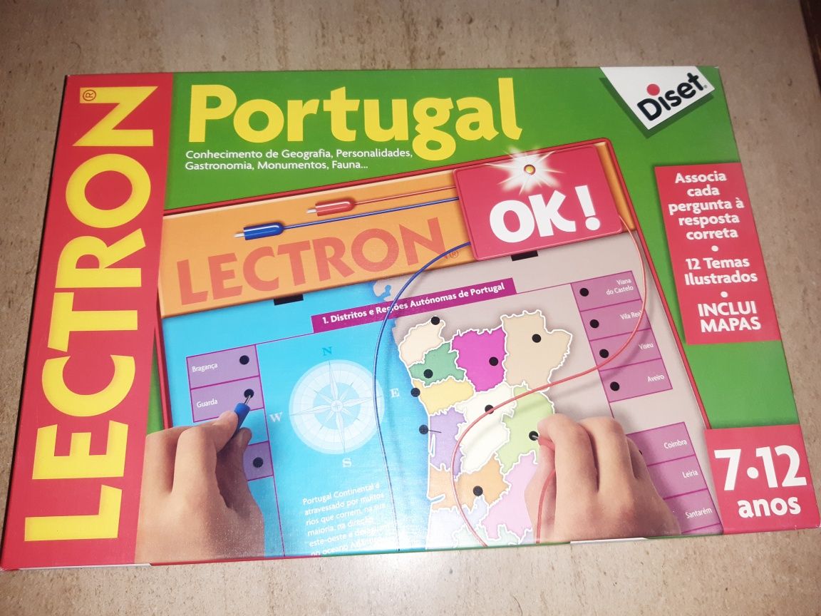 Jogo didático Conhecer Portugal