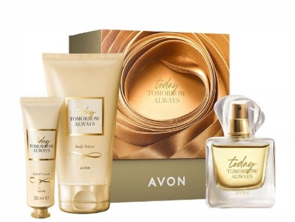 Zestaw TTA Today 50 ml trzy sztuki Avon nowe GRATIS