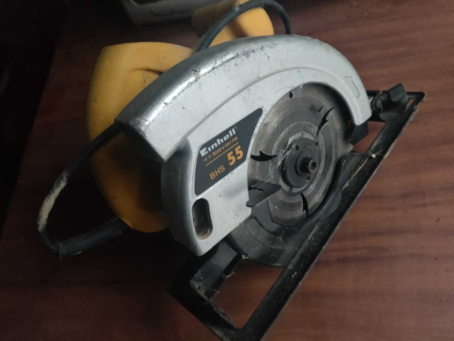 Ручна дискова циркулярни пила bsh 55 einhell