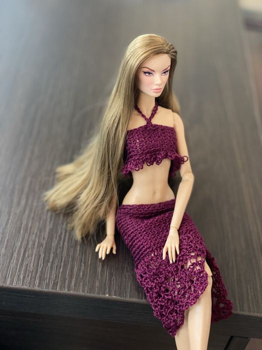 Лялька шарнірна по типу Integrity toys, Mizi та одяг ручної роботи