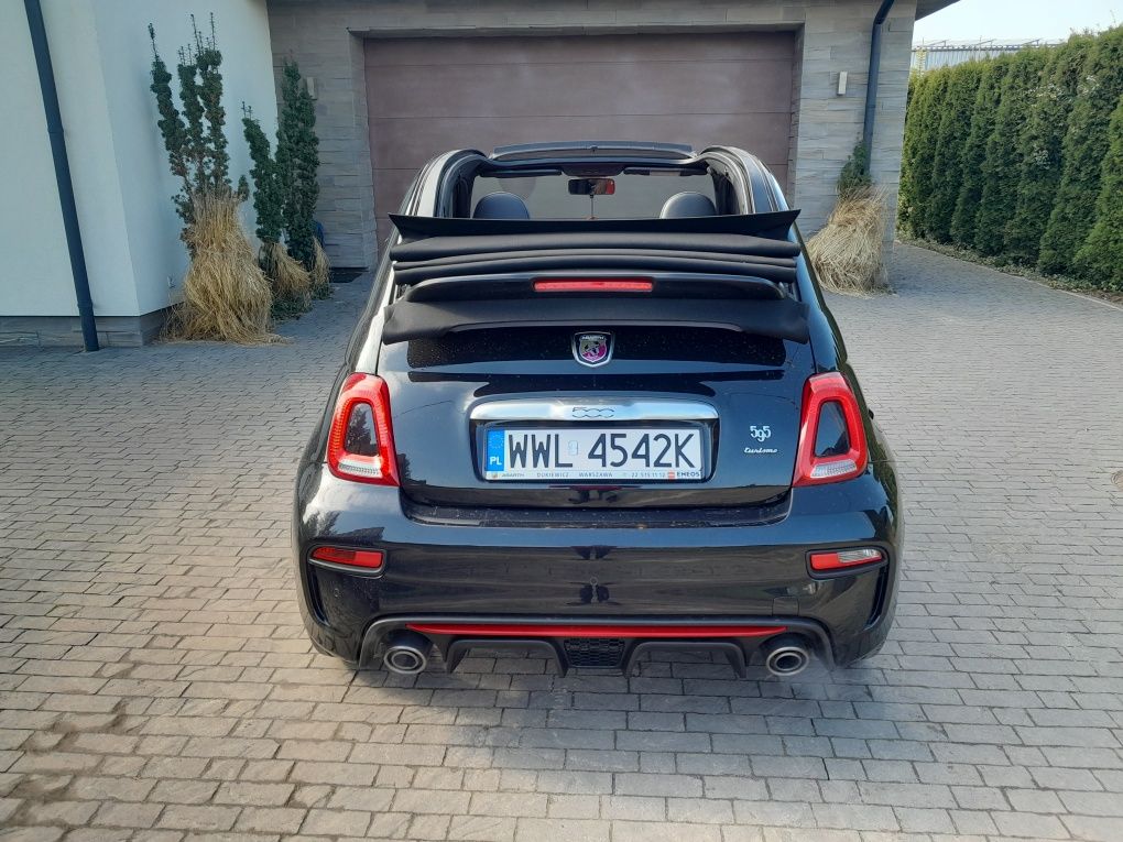 Abarth 595 Turismo cabrio .Salon Polska