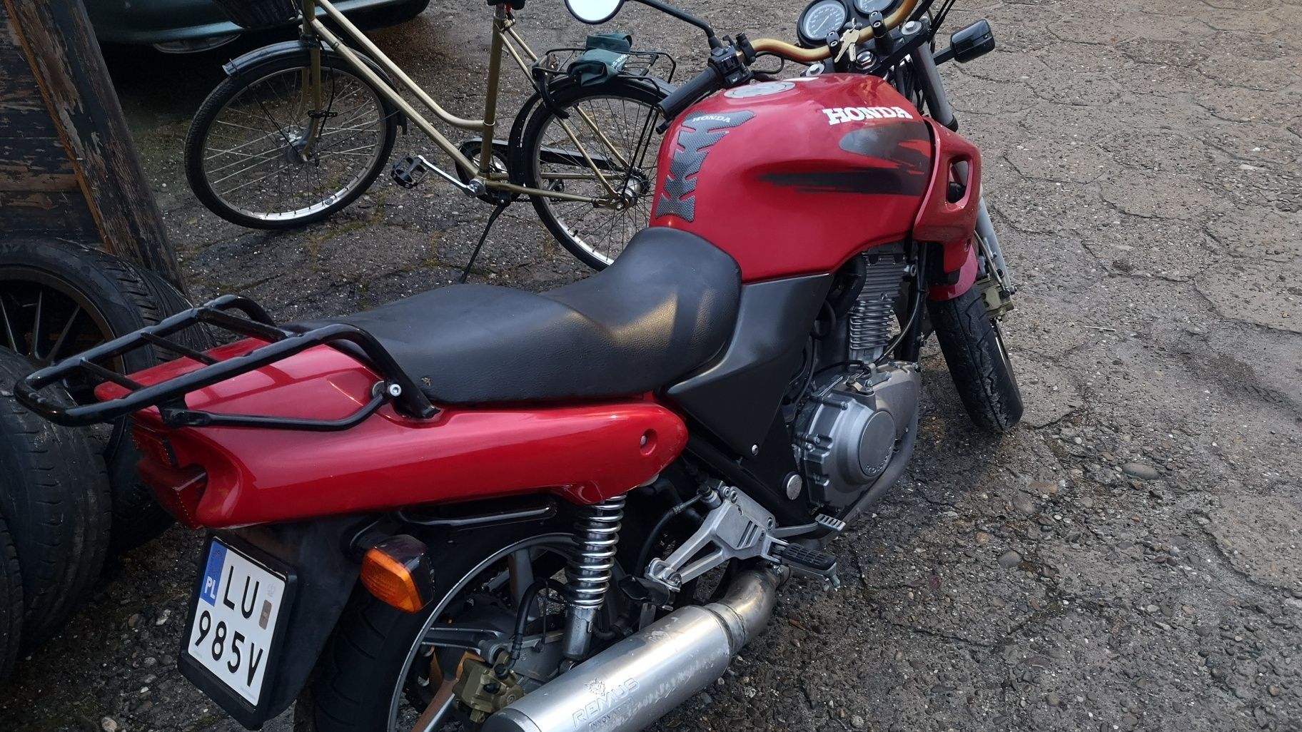 Honda cb500 motocykl naked