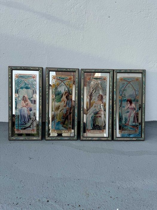 Quadros diversos 6 conjuntos