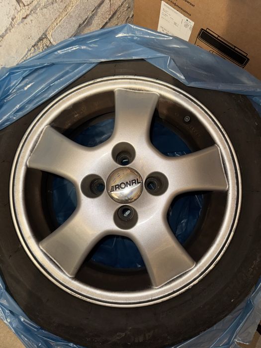 Felgi Ronal + opony Kormoran 185/60 R15 pasuje do opel meriva A