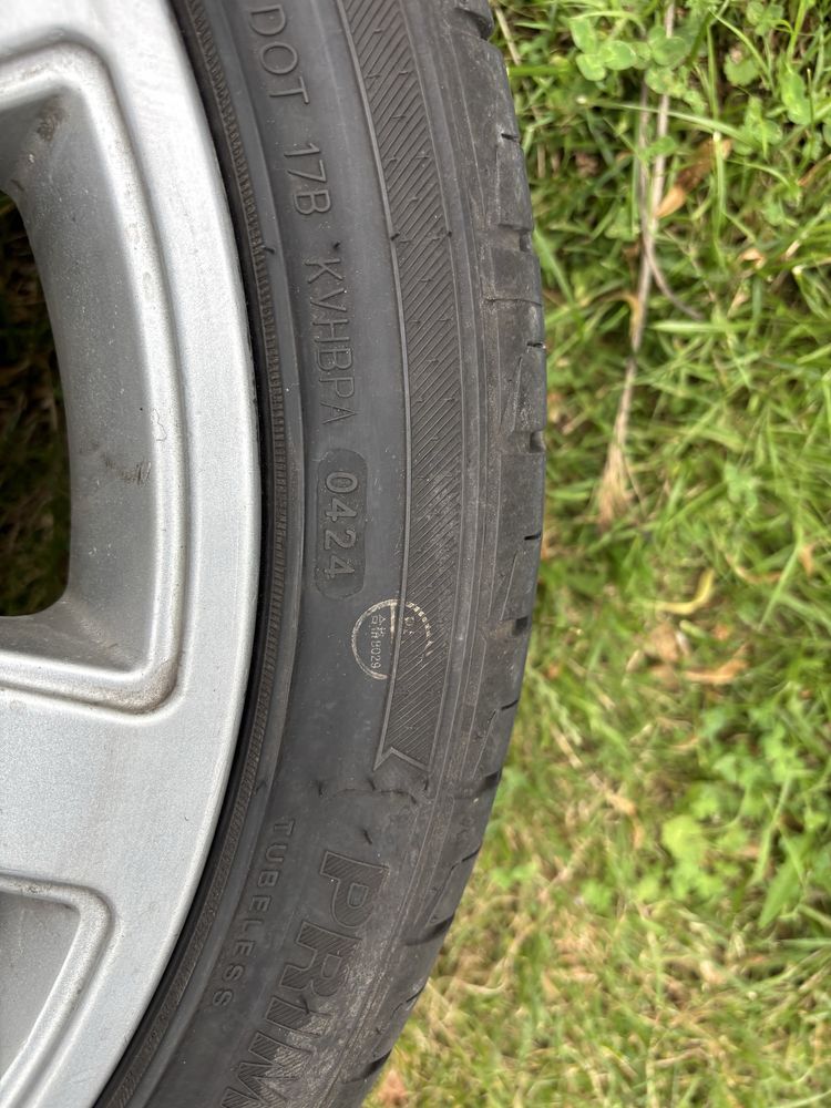 Koła 5x112x18 sline audi vw skoda 225/40 R18 original