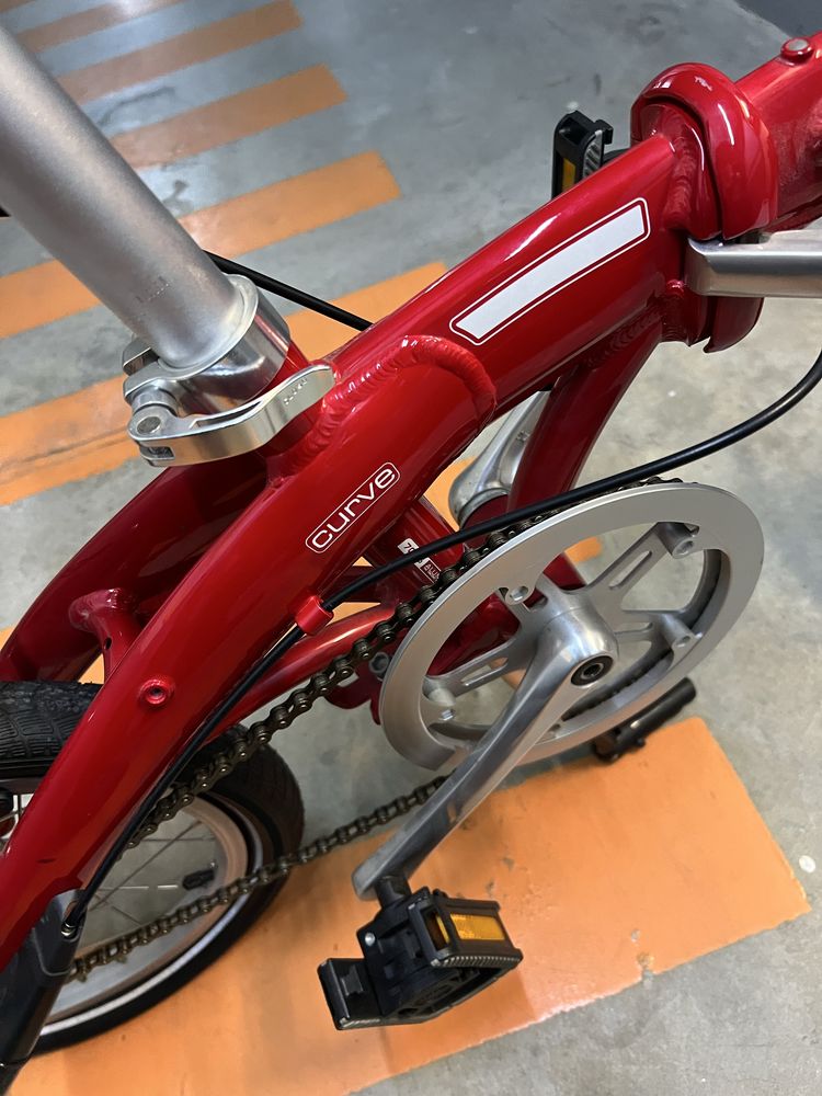 Bicicleta Dobrável Dahon Curve - Quase nova, rodas 16’’, 3 velocidades