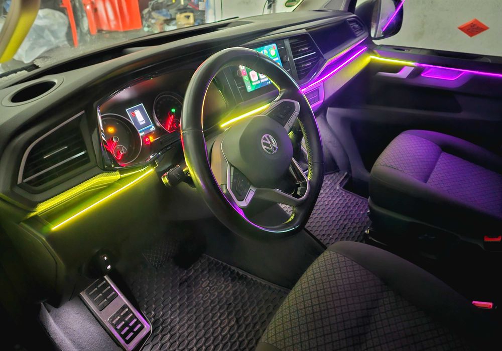 Oświetlenie ambient LED multikolor AUDI A3 A4 A5 A6 A7 Q5 Q7