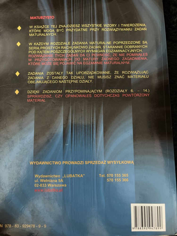 Matura z matematyki, A.Kiełbasa