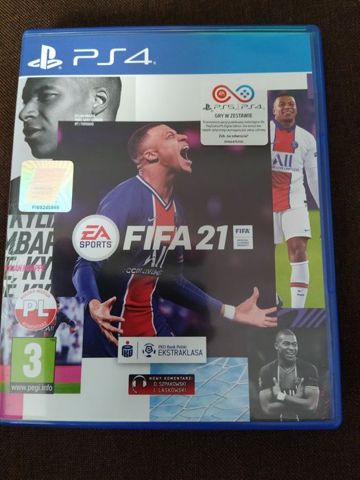 gra FIFA 21 na PS4