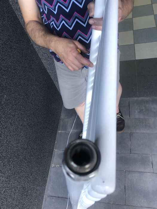 Nowy Grzejnik łazienkowy z kompletem zaworów