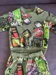 Komplet minecraft bluza spodnie
