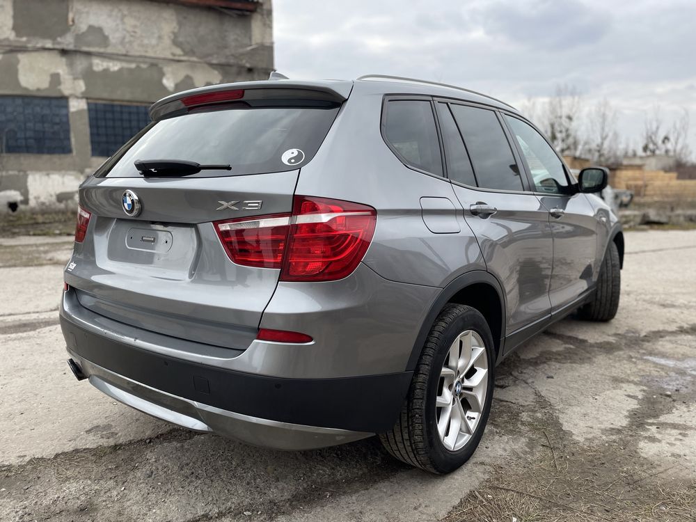 Розборка BMW X3 F25 3.0 N55b30a xdrive запчастини r18 проекція a52