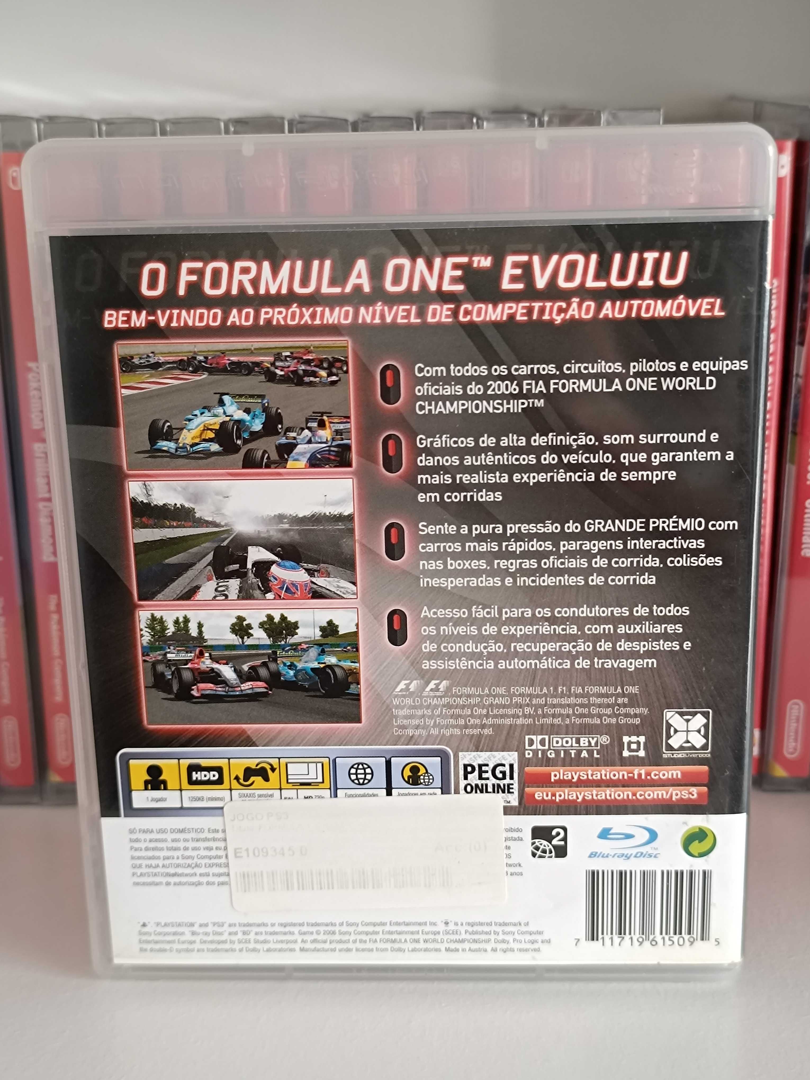 PS3 Jogos Formula 1 2011 e Formula 1 Championship Edition