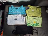 Bluzeczki,topy adidas,house,sinsay,rozm.L/XL (5szt)