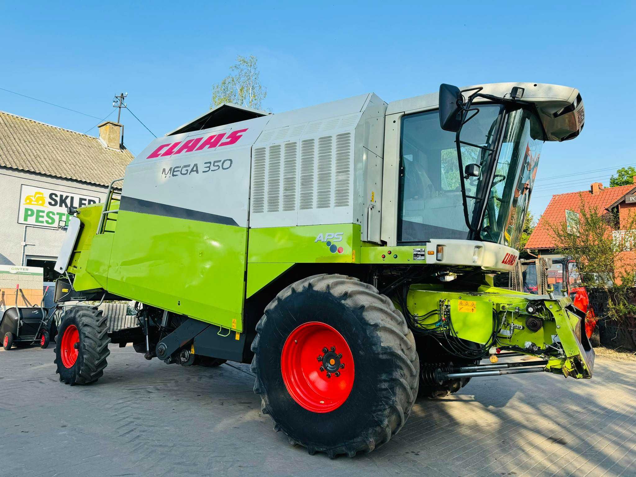 Claas mega 350, 2004r. Heder C510, 5.1m! TANIO! Zobacz!  nie dominator