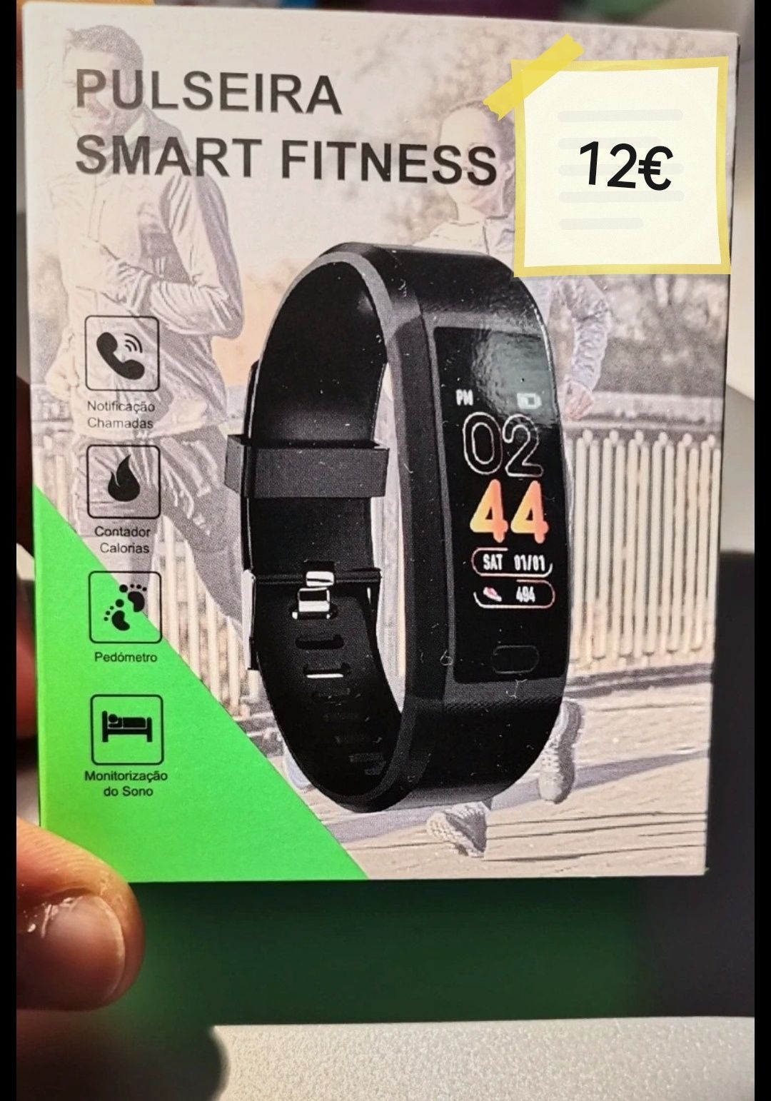 Smartwatch - Pulseira Smart Fitness (Nova Selada)