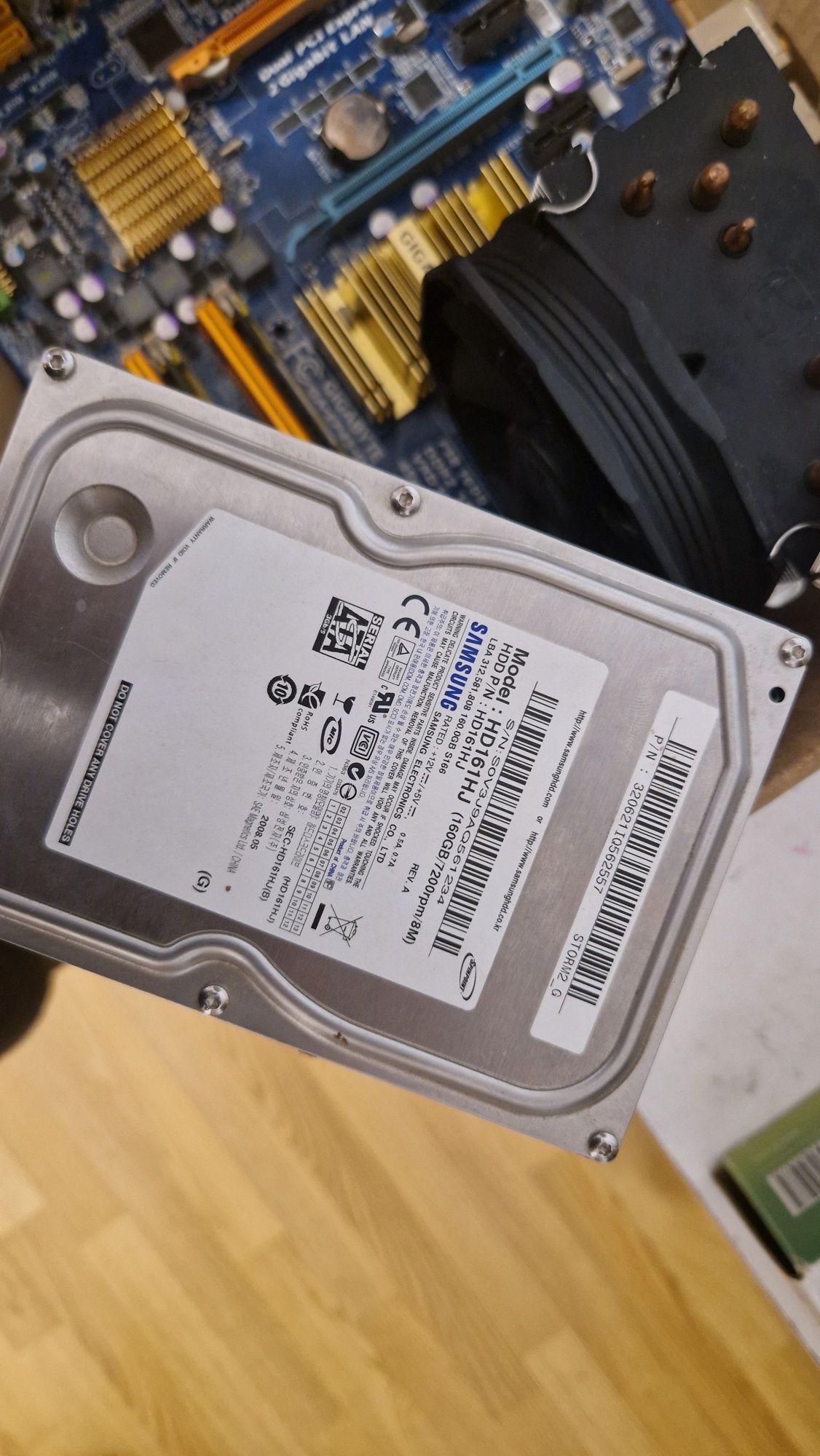 Zestaw Płyta Gigabyte GA EP45 DS3, Intel Core 2 quad q9550, 6gb Ram