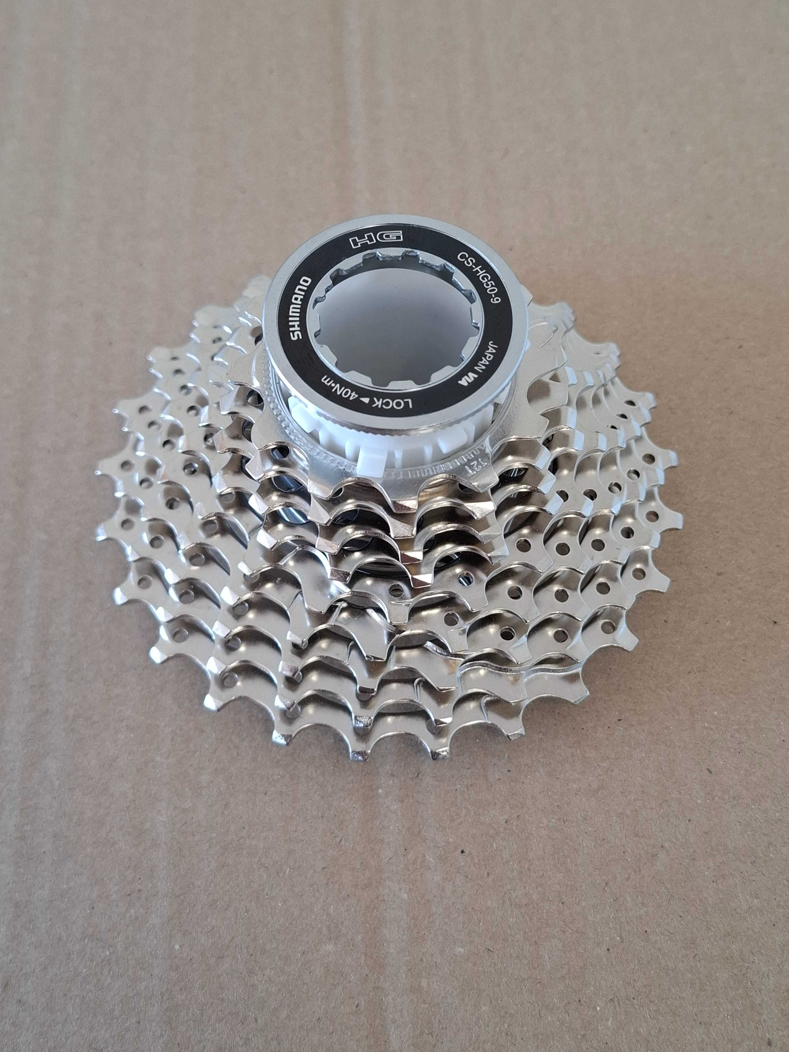 Shimano CS-HG50-9 Nowa Kaseta 9-rzędowa Tiagra/Sora 12-25T OEM